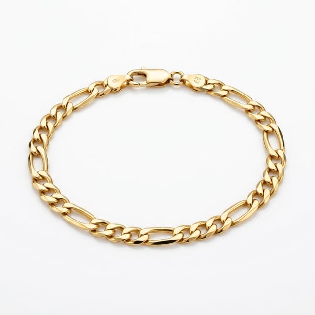 Bransoletka złota figaro